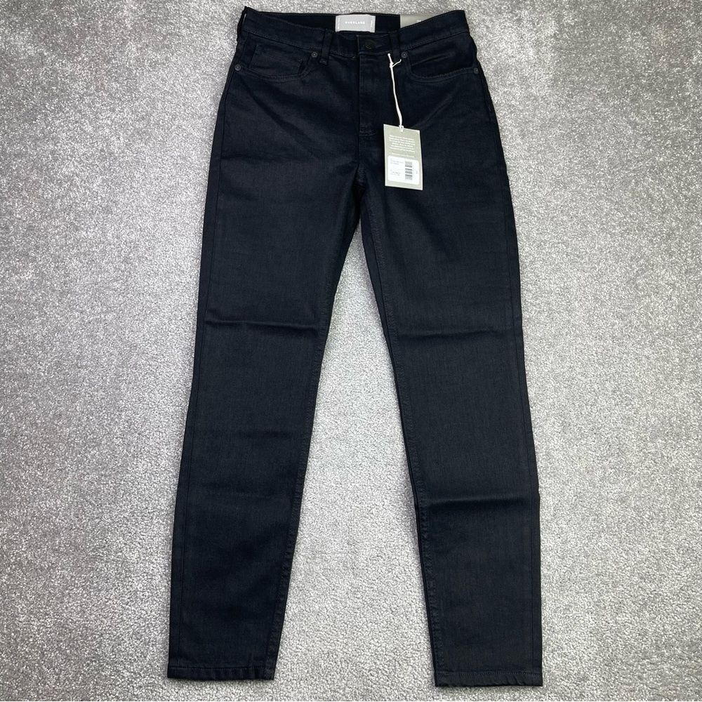 Everlane Jeans Women’s 28 Black Skinny High Rise Denim